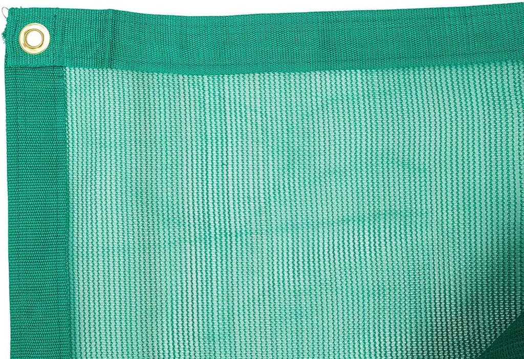 16' x 24' Green Heavy Duty 6 Oz 70% Shade Mesh Tarps with Grommets H43177