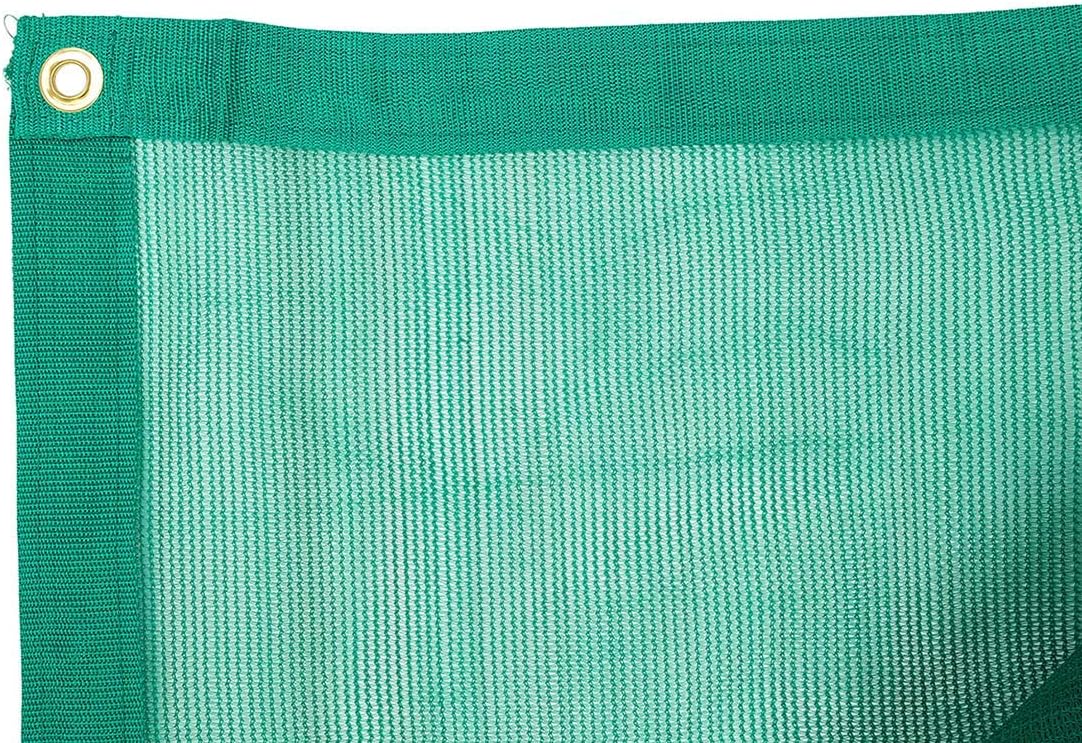 16' x 24' Green Heavy Duty 6 Oz 70% Shade Mesh Tarps with Grommets H43177