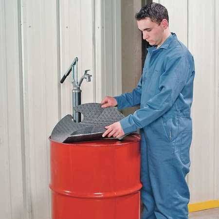Gray Drum Top Absorb Pad, PK15 X623