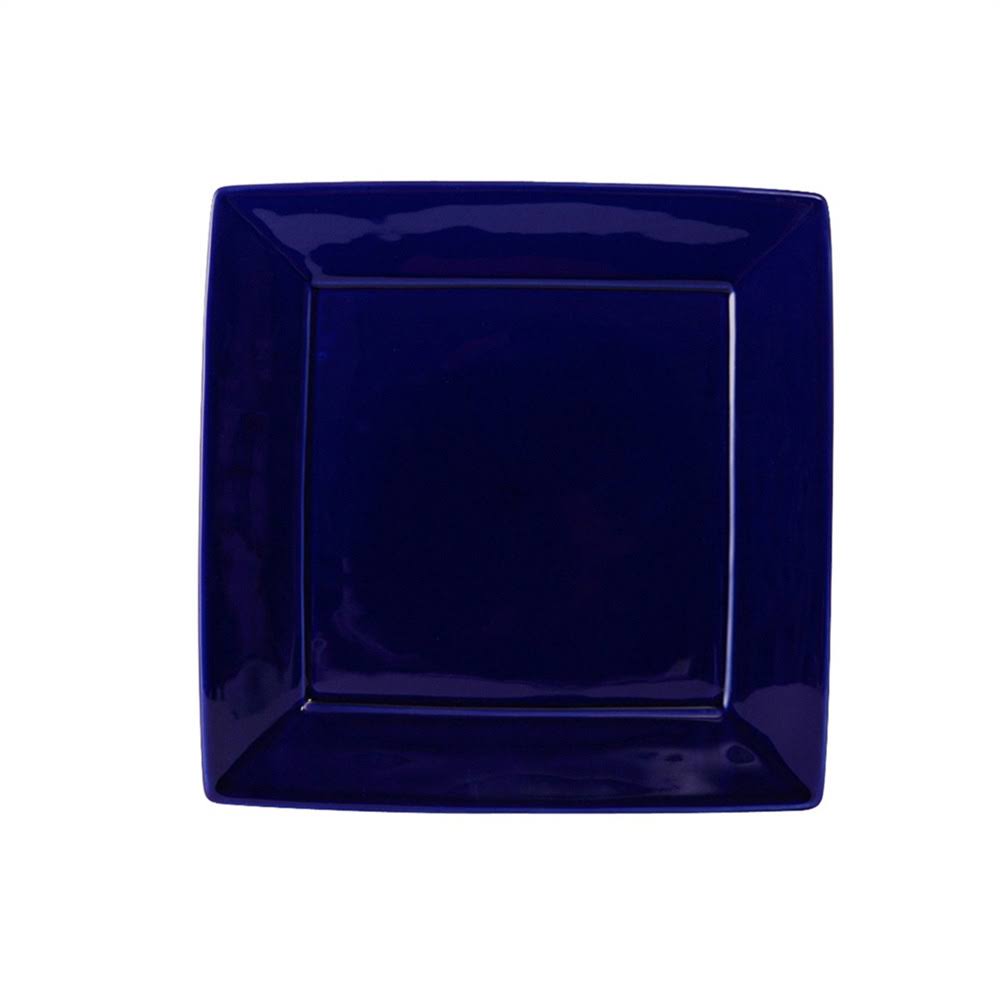 Square Plate Cobalt Case of 12 J502995