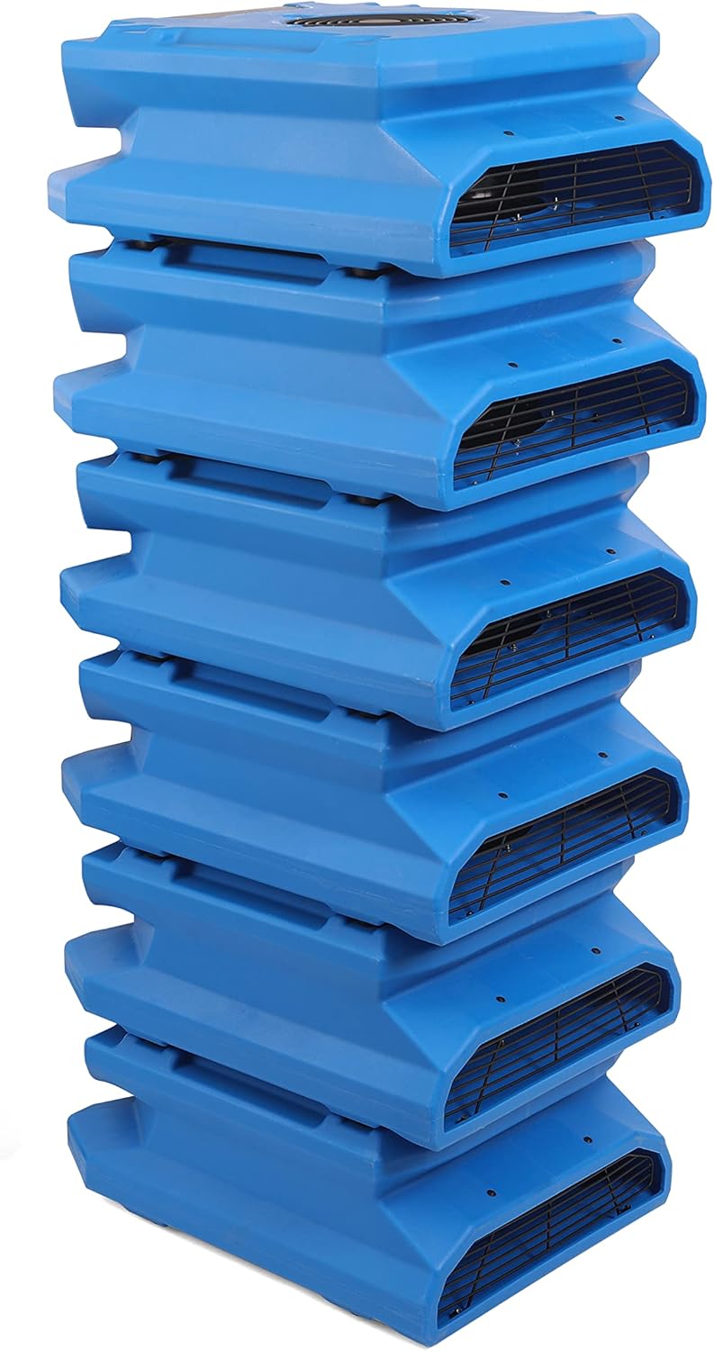1/4hp 1200CFM Low Profile Air Mover Floor Carpet Dryers D566