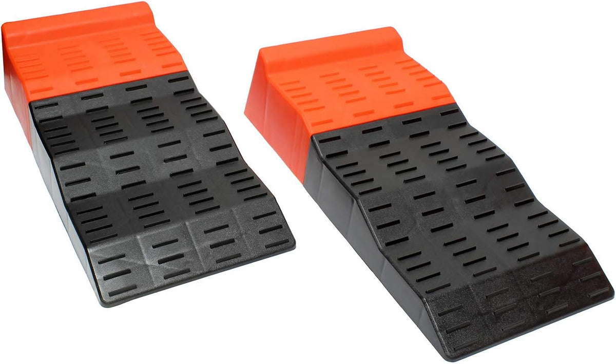 Tandem Axle Leveler Ramps, 2 Pk Heavy Duty RV Leveling Blocks E861