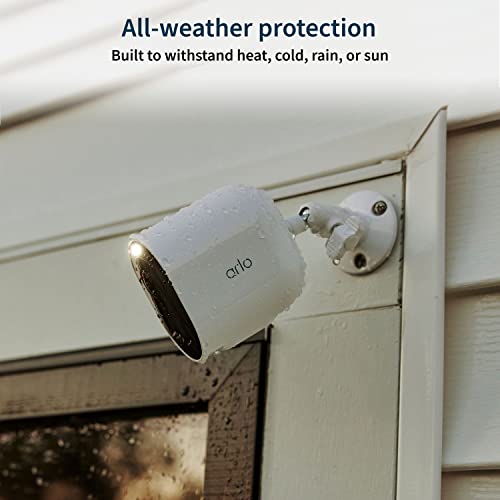 White 2K HDR Wireless Security Camera 4 Cameras A739