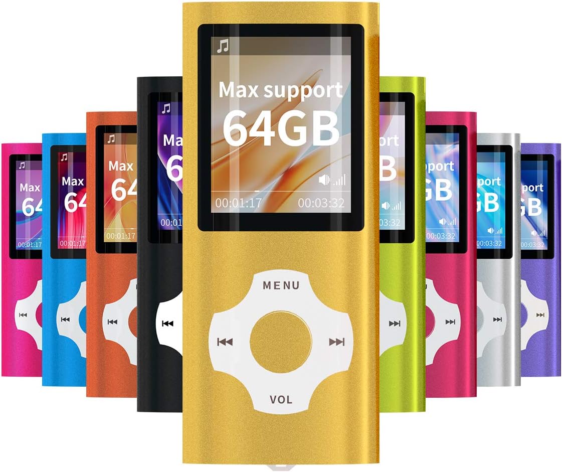 Black Pack of 2 MP3 MP4 Player L9316