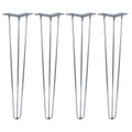 Raw Steel Hairpin Legs Set of 4 J582554