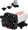 12V DC 5.0 GPM 55 PSI Self Priming Water Pressure Booster Pump P695865