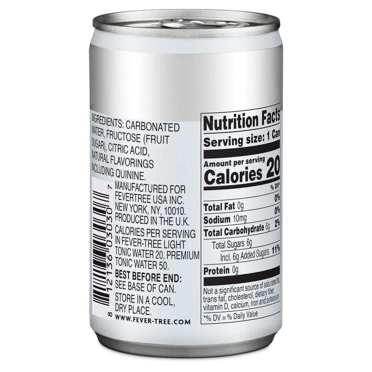 Light Indian Tonic Cans 5.07 Fl Oz 24 Pack N751376