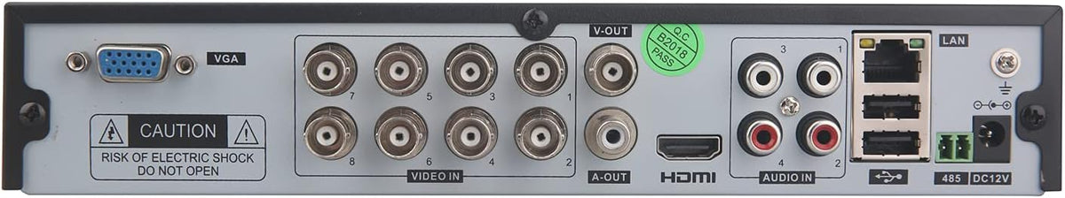 5-in-1 Hybrid DVR&NVR CCTV Video Recorder with 1TB HDD G770