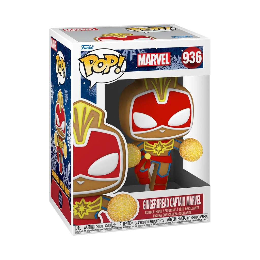 Captain Marvel Vinyl Bobblehead A900081