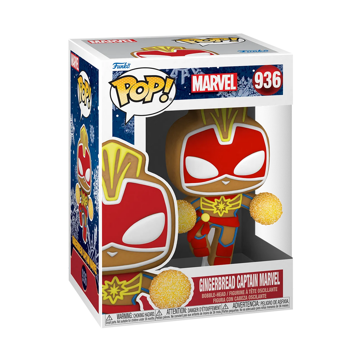 Captain Marvel Vinyl Bobblehead A900081