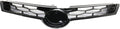 Front Grille Grill Plastic Black Pack of 2 J877
