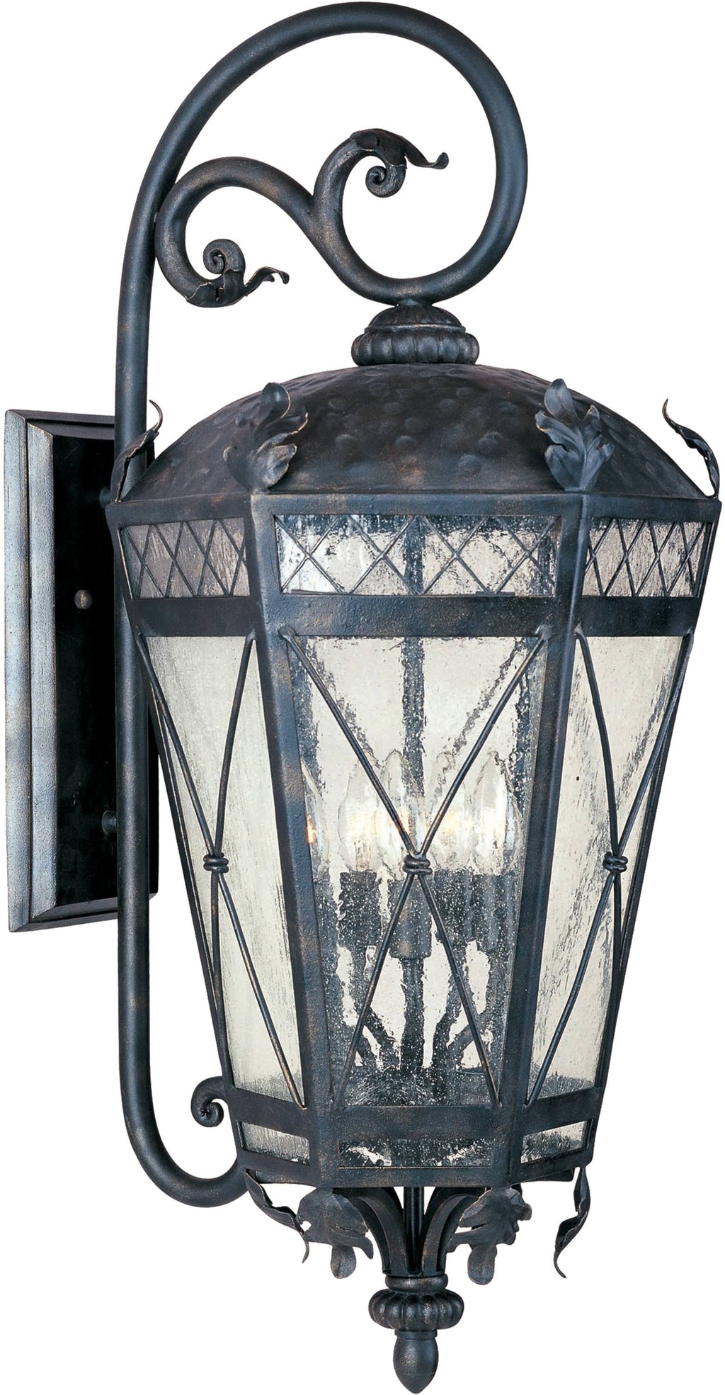 Bronze 3-Light Outdoor Wall Lantern G39500