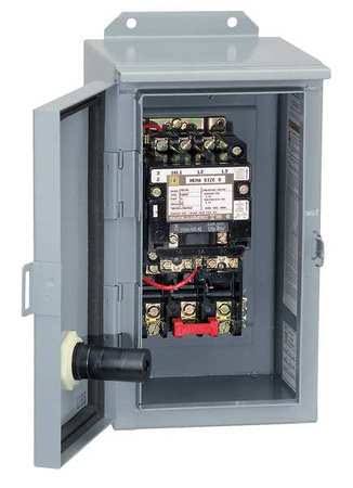 Magnetic Motor Starter, NEMA, 480V, 3P, 27A N932068