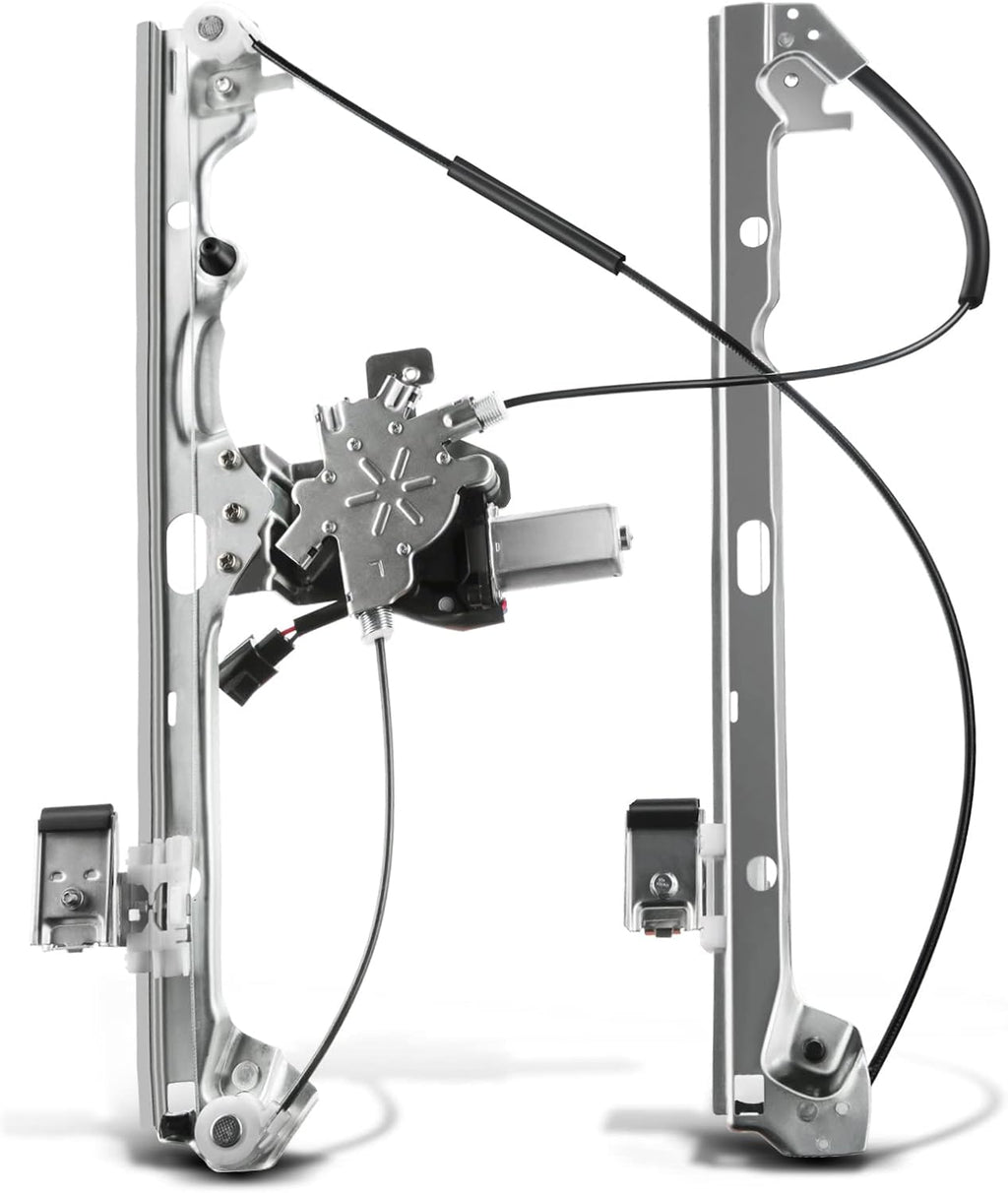 Power Window Regulator with Motor 2 Pins Front Left Driver Side Pack of 2 A929