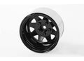 Black 1.9 Beadlock Wheels M234