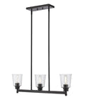 3 Light Island/Billiard Matte Black O31346