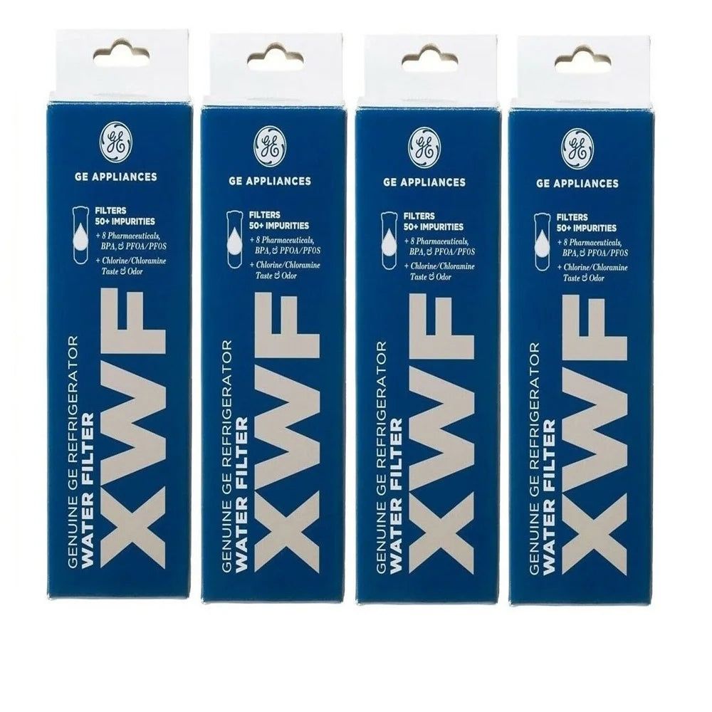 4 Pack Refrigerator Water Filter H2911
