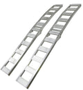 Folding Arched Aluminum Ramp 12" x 90" 750lb 2 Pack L531