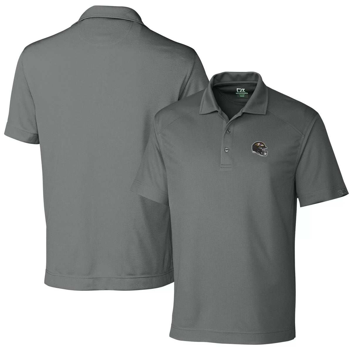 Men's Textured Solid Polo S5496