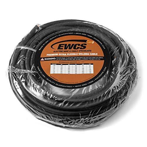 25 Feet Black Welding Cable M104