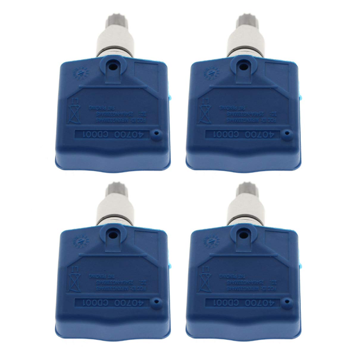 Pack of 4 TPMS Tire Pressure Sensor Replaces 40700-CD001 40700-CD011 40700-1AA0B F1597