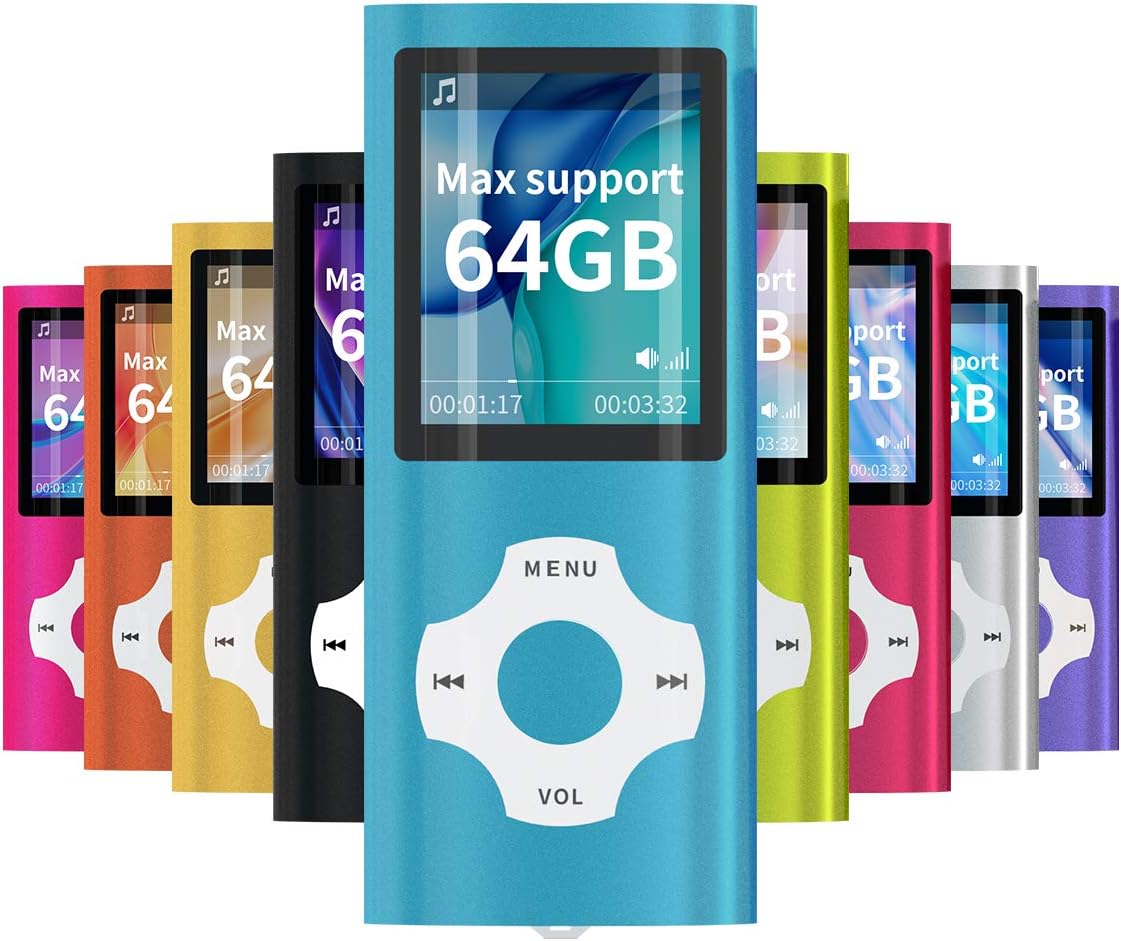 Black Pack of 2 MP3 MP4 Player L9316