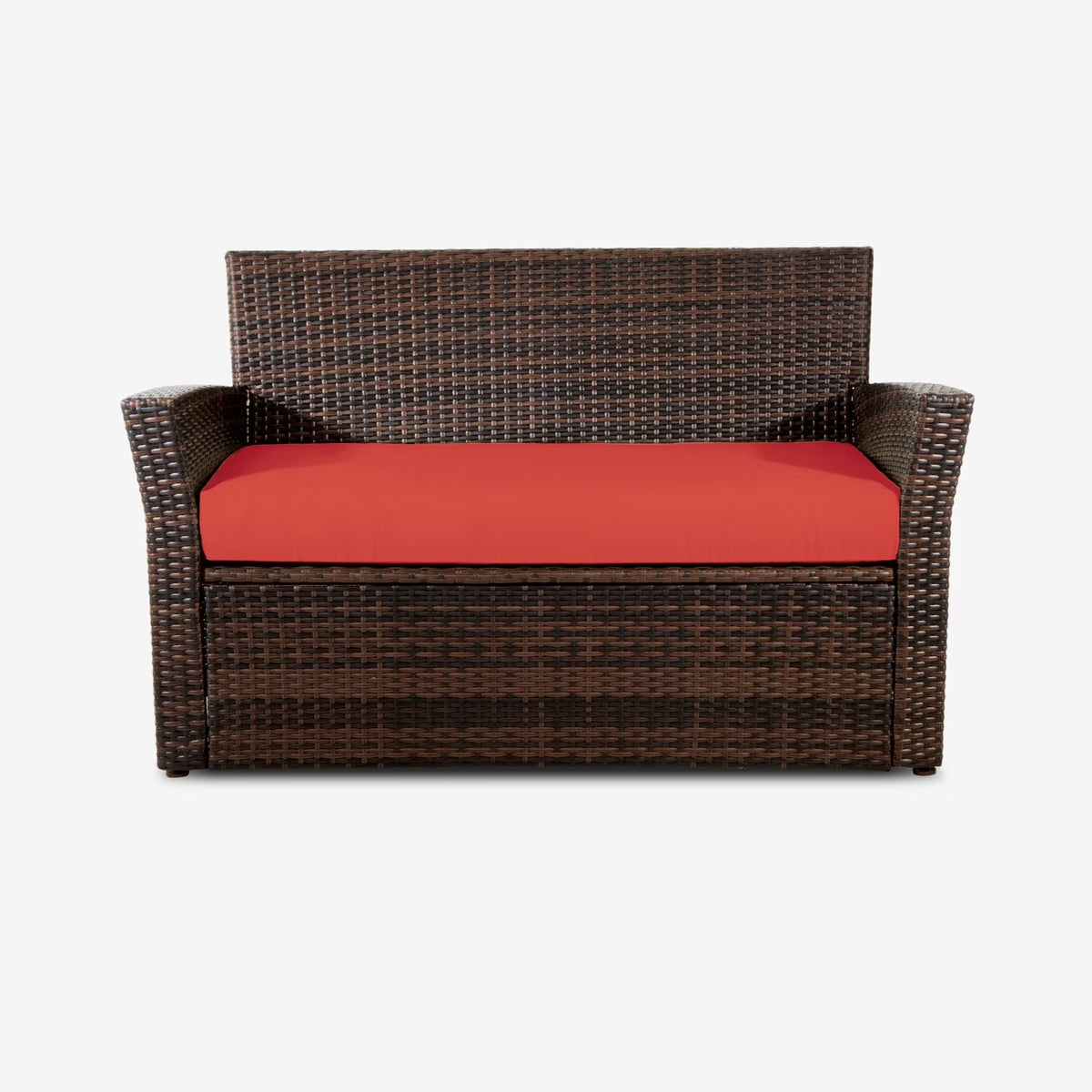 Brown Geranium Loveseat K69932
