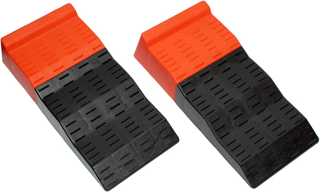 Tandem Axle Leveler Ramps, 2 Pk Heavy Duty RV Leveling Blocks E861