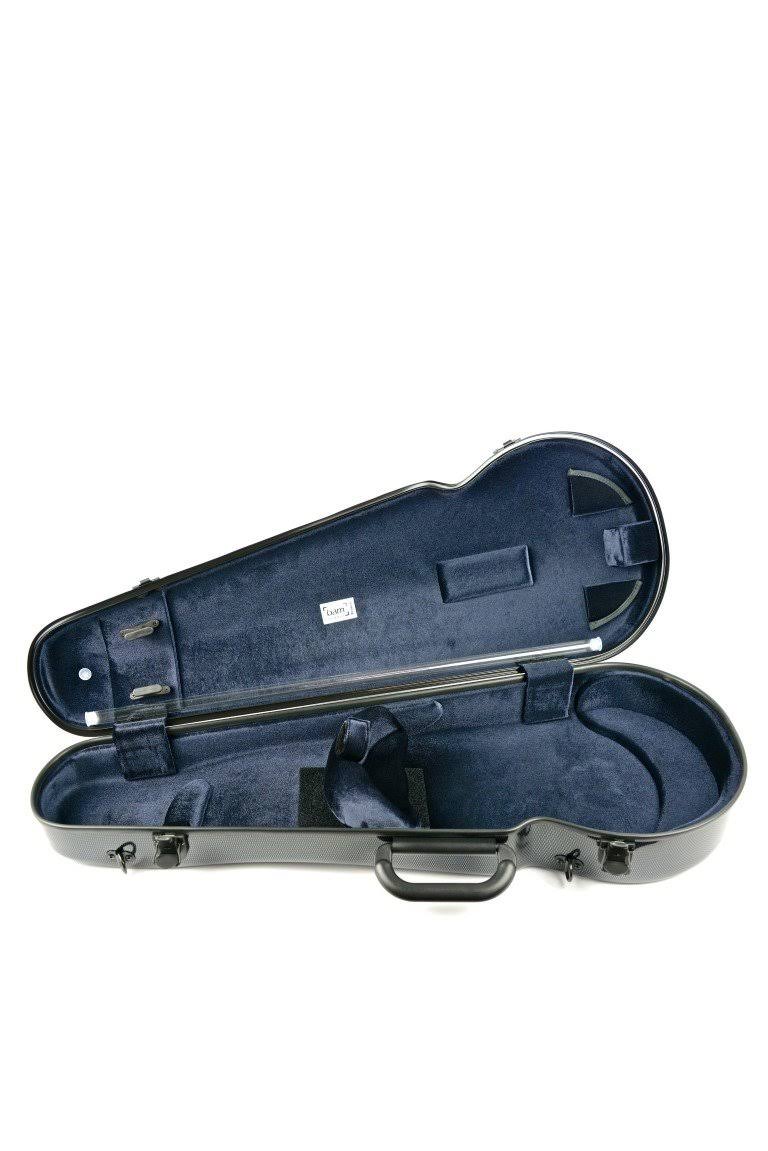Azure Blue Contoured Viola Case W2544