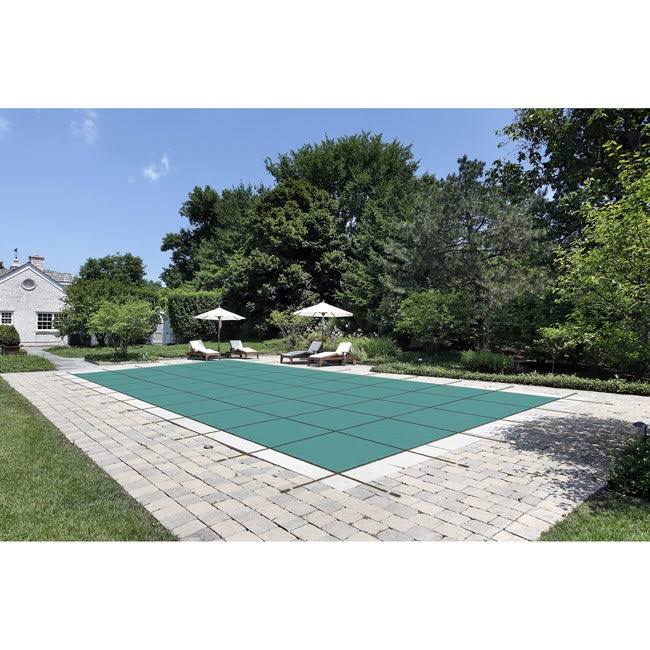 Blue Mesh Safety Pool Cover N2242