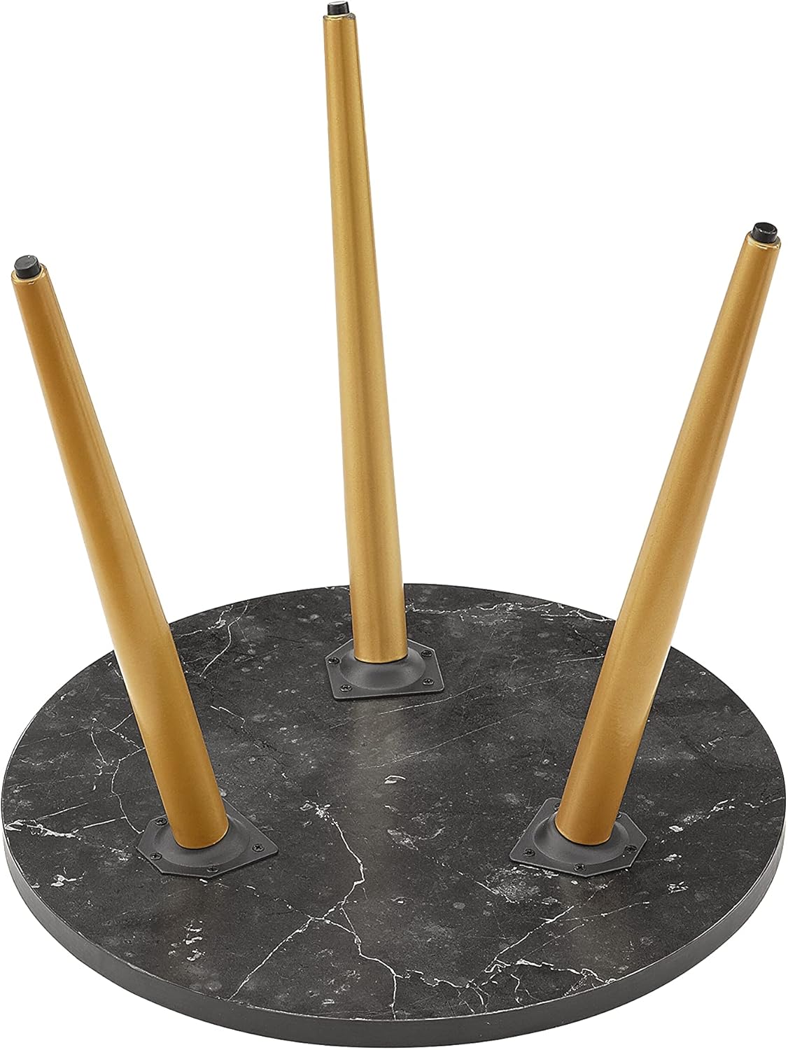 Nesting End Coffee Table Set of 2, White/Black X661