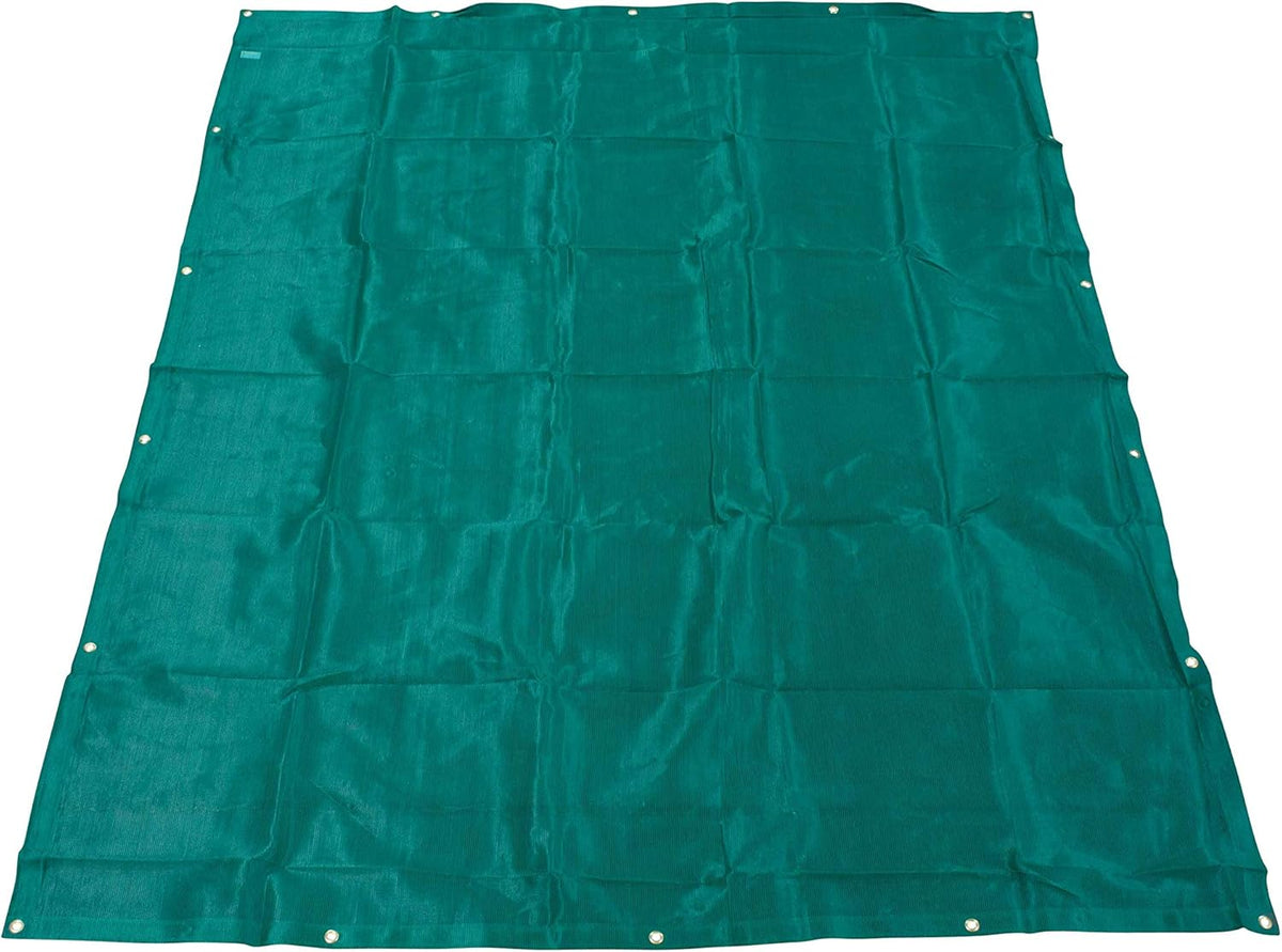 16' x 24' Green Heavy Duty 6 Oz 70% Shade Mesh Tarps with Grommets H43177