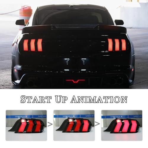 LED Tail Lights For Ford Mustang Rear Lamp Kit Assembly K561681