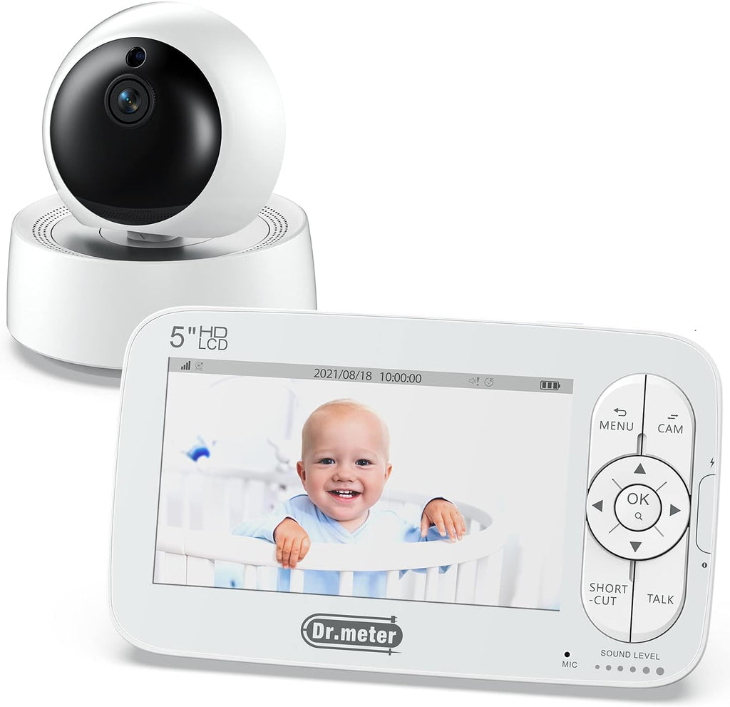 5'' 720p Video Baby Monitor with 2 Cameras T514338