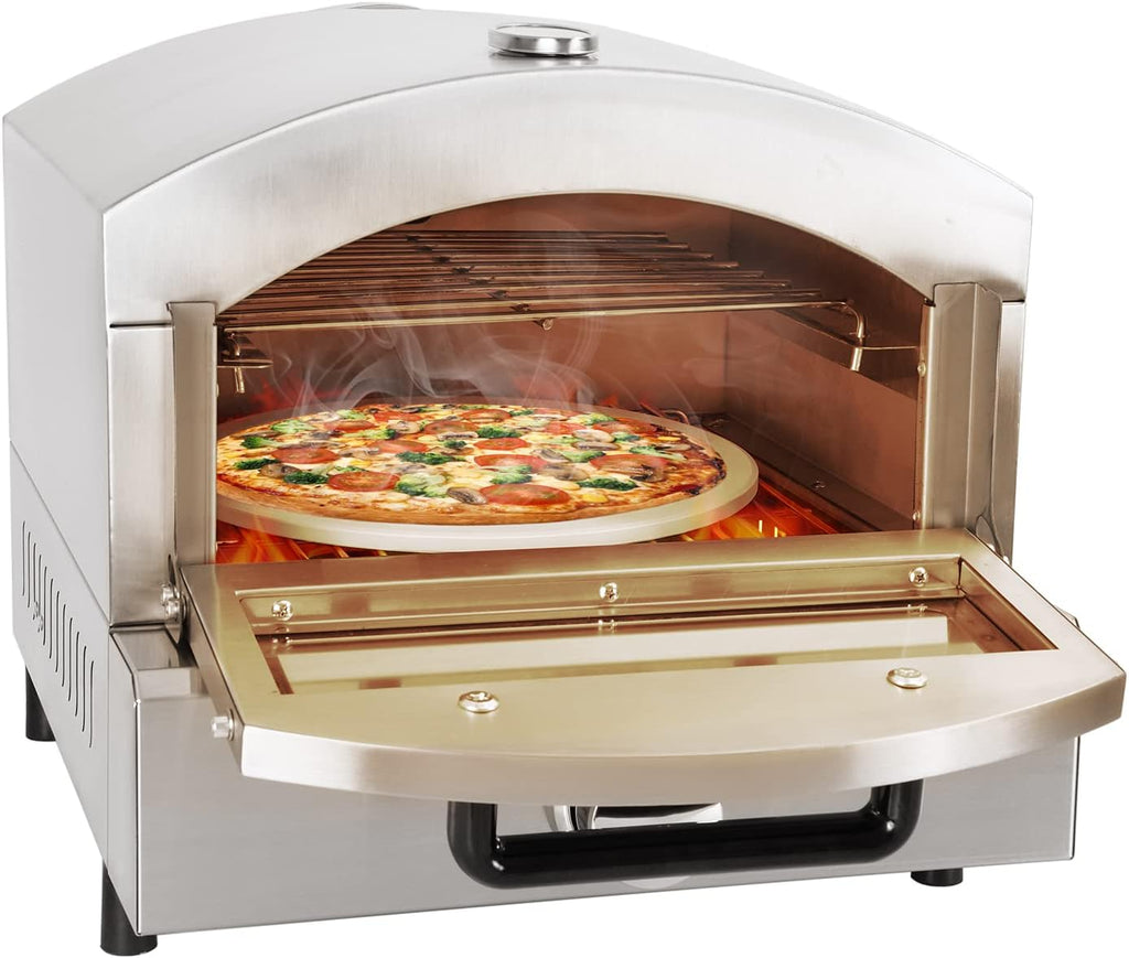 Portable Propane Outdoor Pizza Oven with 14in Pizza Stone M971631