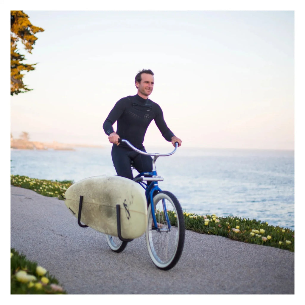 Black Bolt-on Longboard Rack U222