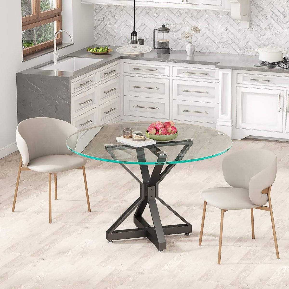 28" Metal Table Base with Suction Cups E859715