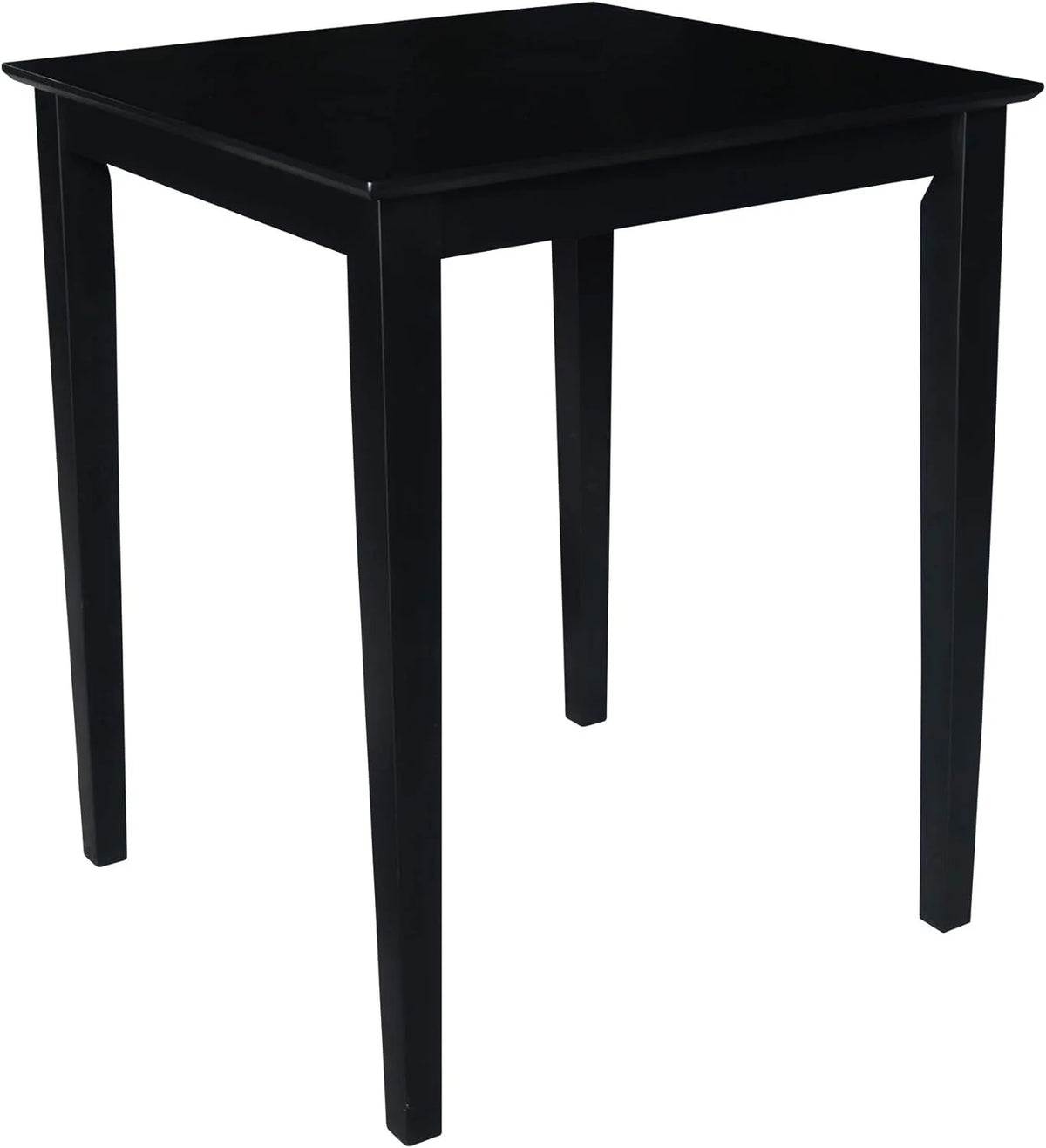 Black Solid Wood Dining Table I2269