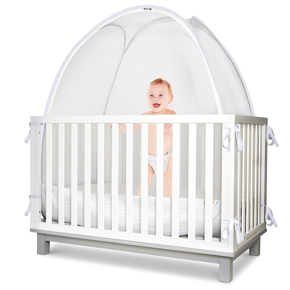 Baby Safety Crib Tent with See Through Mesh M800