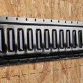 3-ft Black Powder Coated Steel E Track Tie-Down Rail X2840