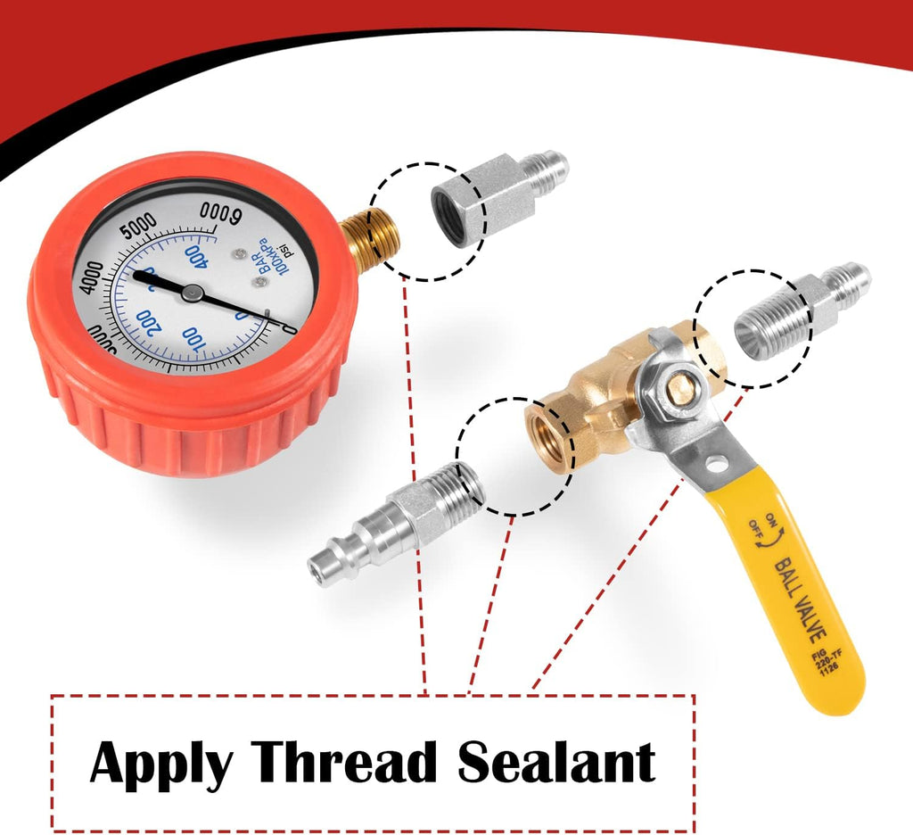 High Pressure Oil Test Tool Kit E707