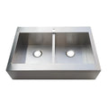 33 In. Double Bowl Drop-In Kitchen Sink X1688