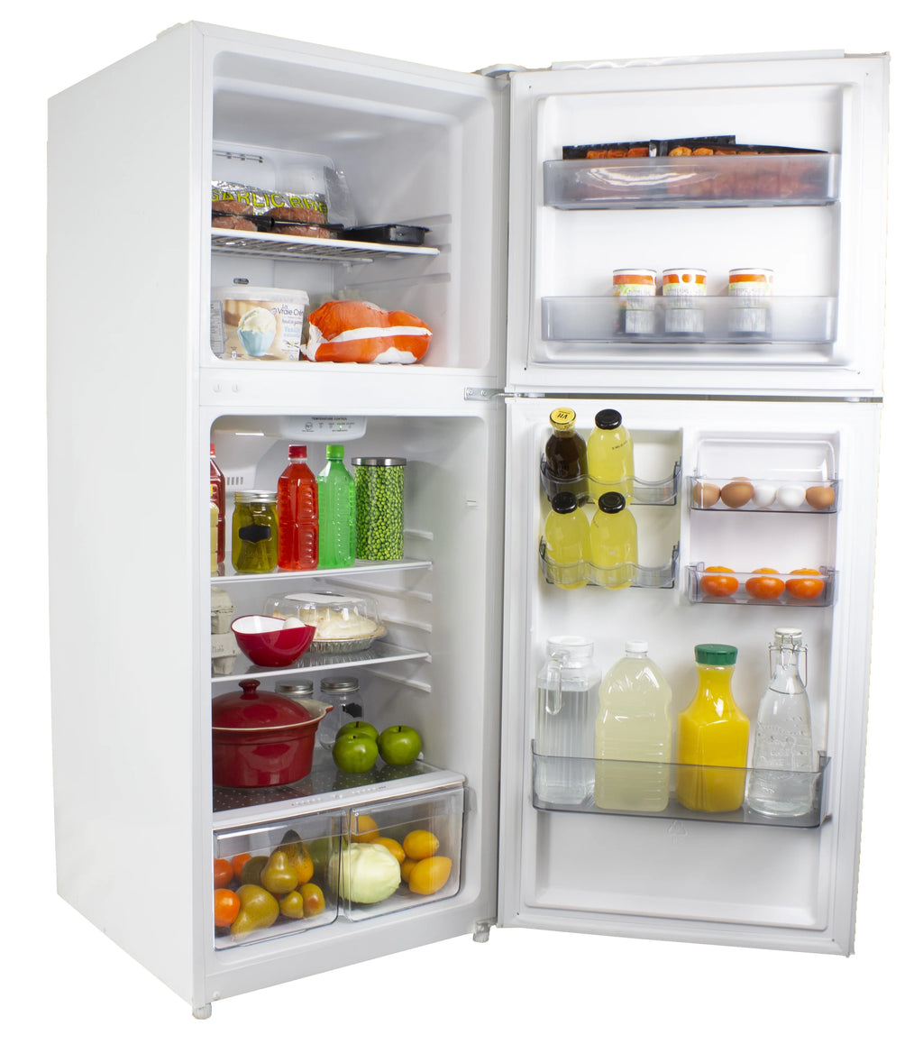 White 10.1 cu. ft. Apartment Size Refrigerator N265