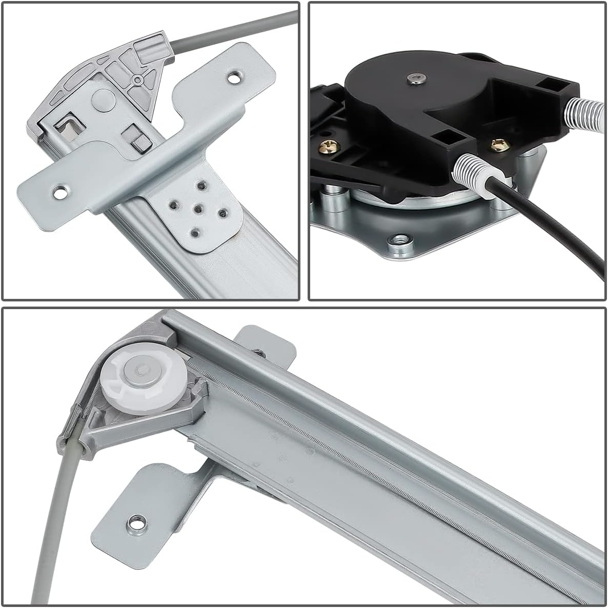 Front Power Window Regulator with Motor Assembly, Driver Left Side Pack of 2 N9817