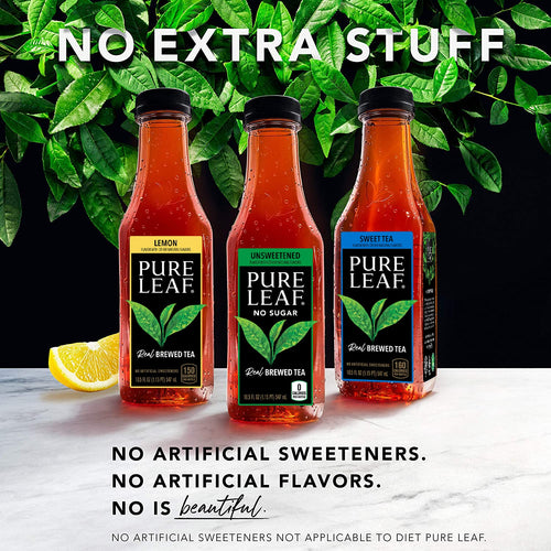 18.5 Fl Oz Unsweetened Iced Tea (Pack of 12) F339