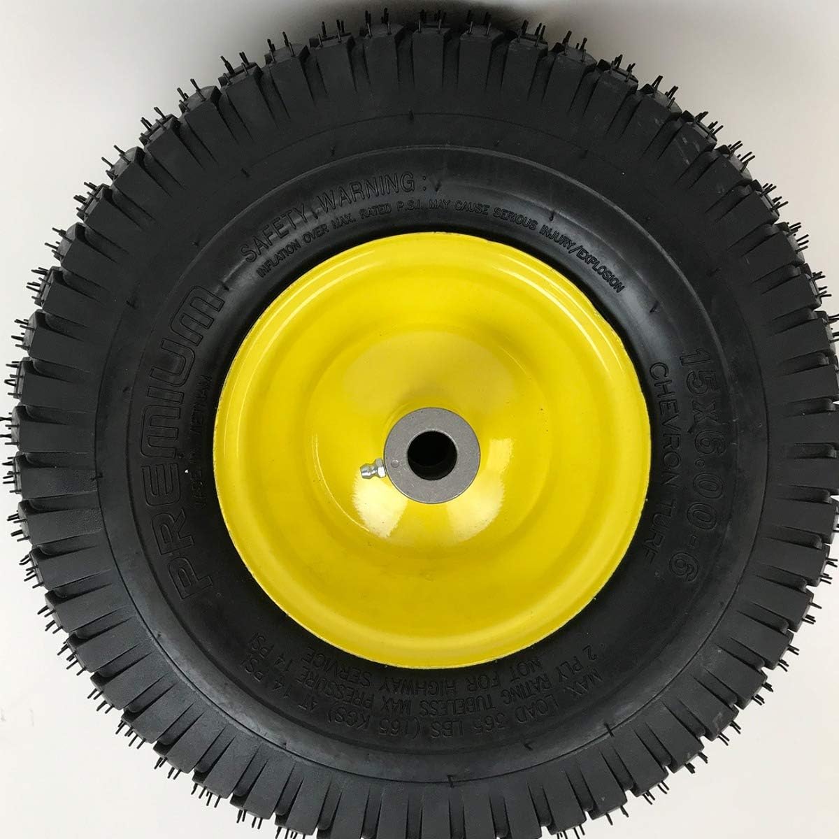 15x6.00-6 Dump Cart Tire and Rim N1156