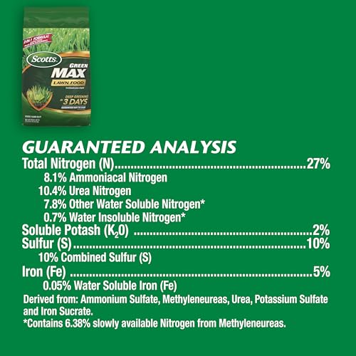 Lawn Fertilizer Plus Iron Supplement 5,000 sq. ft. 16.67 lbs. L5281