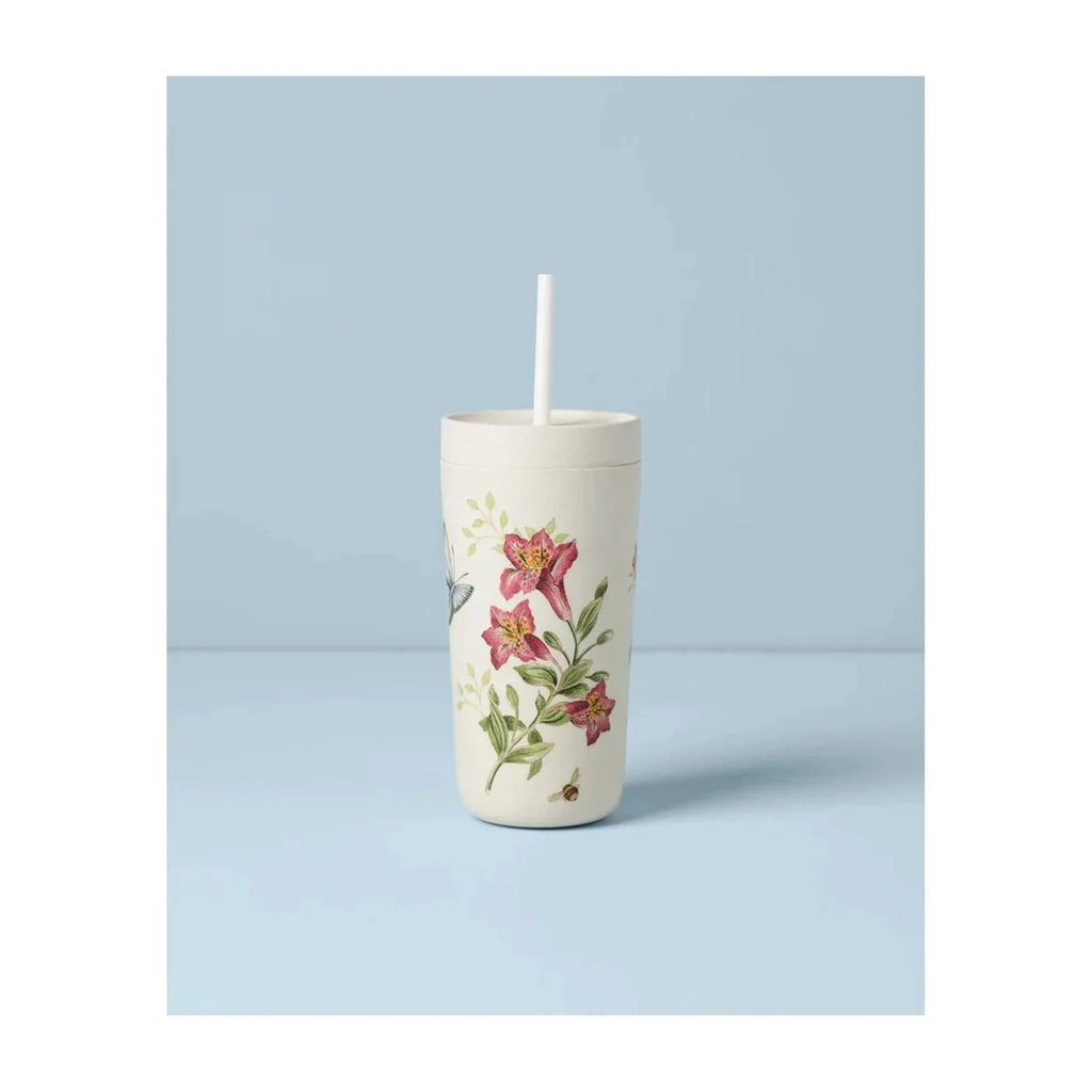 Bamboo Tumbler With Straw A886