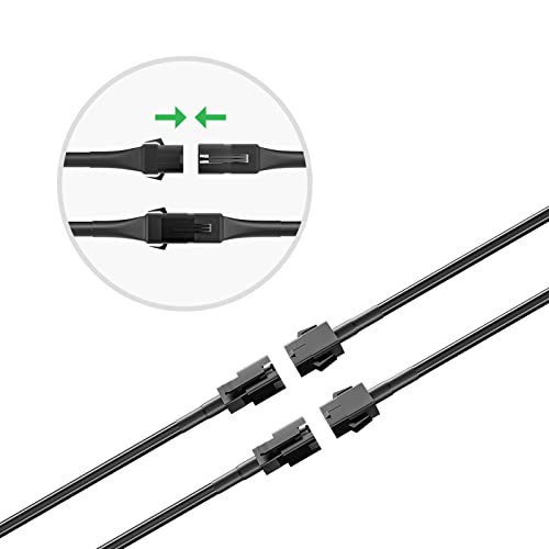 2 PCS 47 Inch 4 Pin LED Extension Cable G929