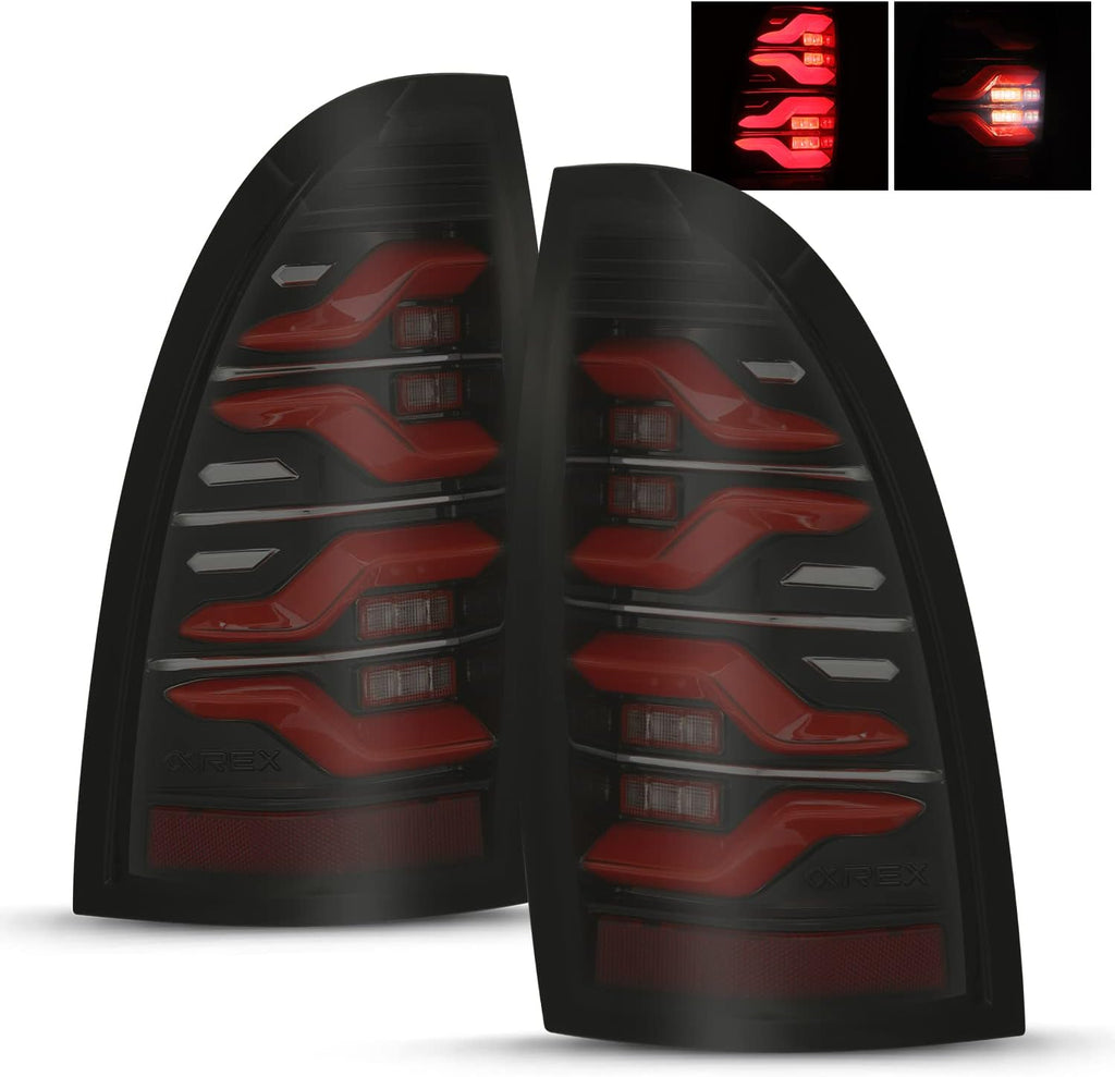 Black LED Tail Lights Q729658